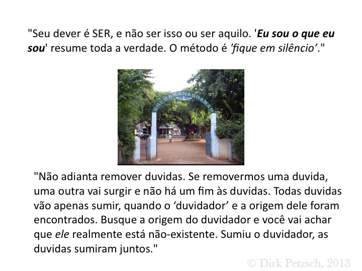 Maharshi Ensinamentos