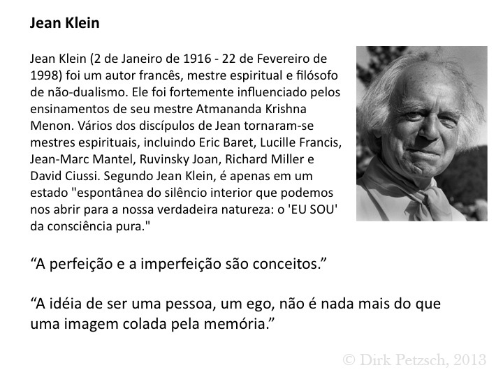 Jean Klein Advaita
