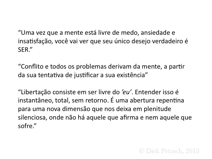 Jean Klein Não-Dualismo