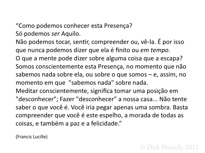 Lucille Não-Dualidade