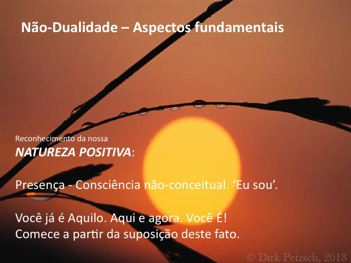Nossa Natureza Positiva